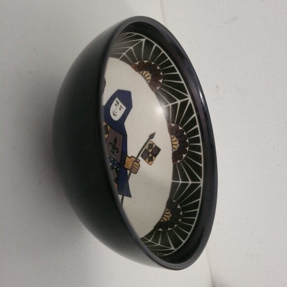 Arabia of Finland Ritari Bowl in Black Stoneware-Rare - Picture 3 of 5